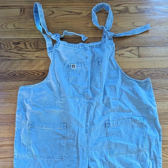 Lucy & Yak Pants & Jumpsuits Lucy Yak Atlas Overalls Dungarees Light Wash Denim Sz Xl Uk